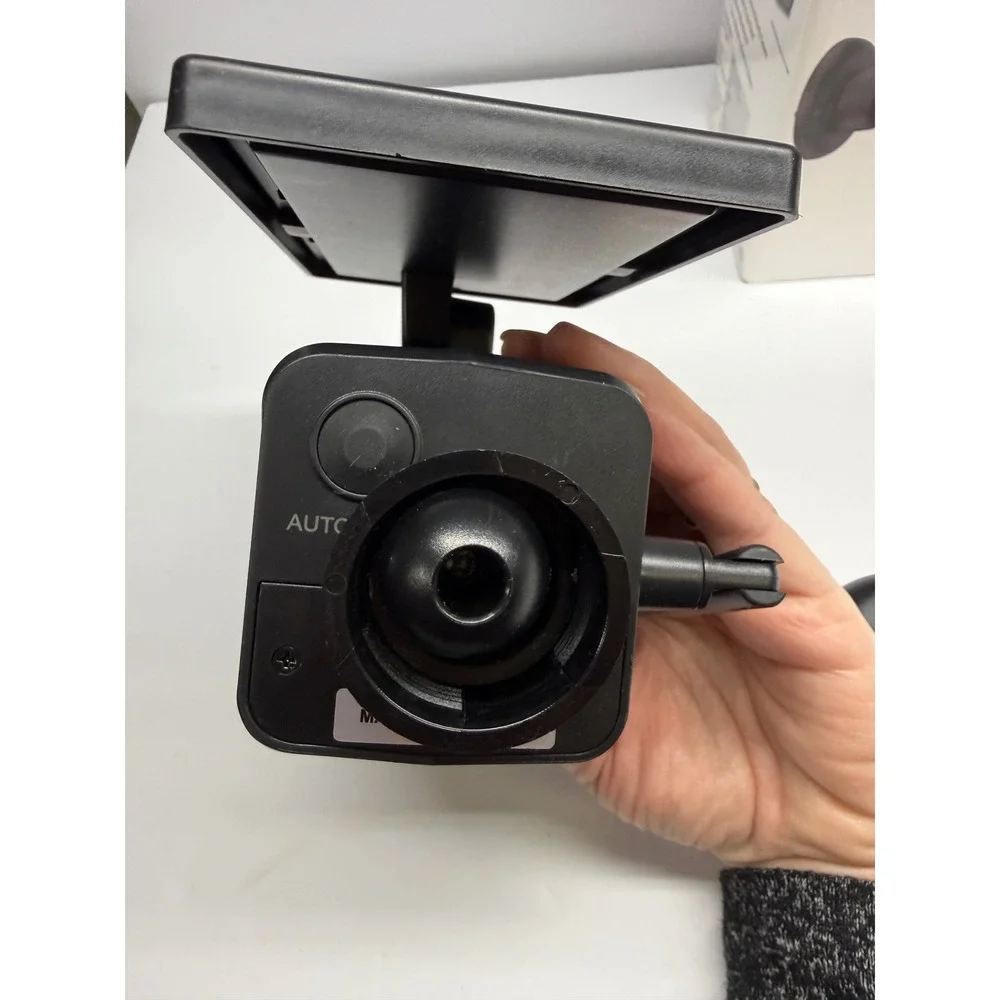 Hyper Tough 800-Lumen Solar Decoy Security Camera Black FSI 80-8566-800